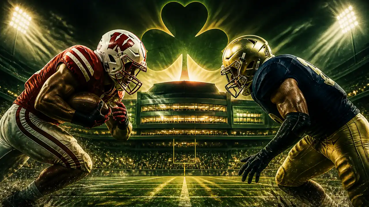 No. 4 Notre Dame beats Wisconsin 41-13 at Lambeau Field cover