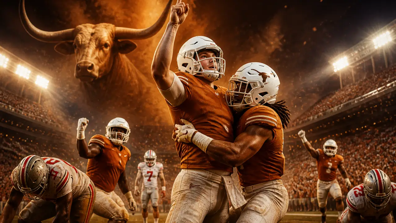 Texas flips a 20-point deficit into a 24-23 shocker over Ohio State cover