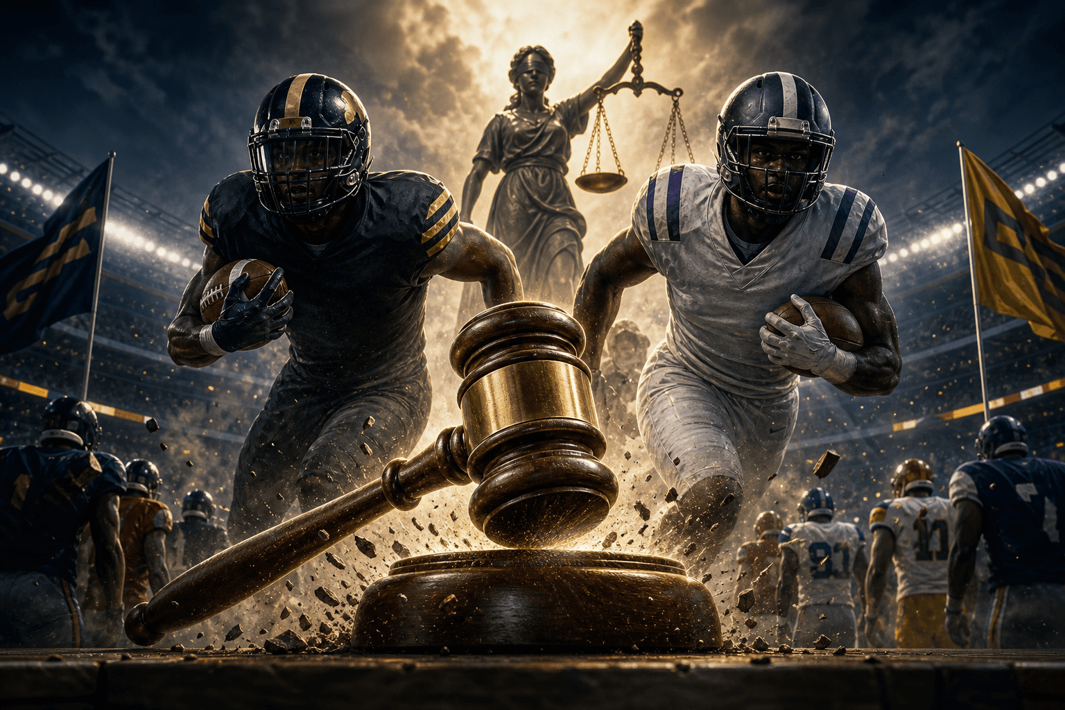 A Louisiana judge blocked the SEC from punishing schools that roster the named ex-pros cover