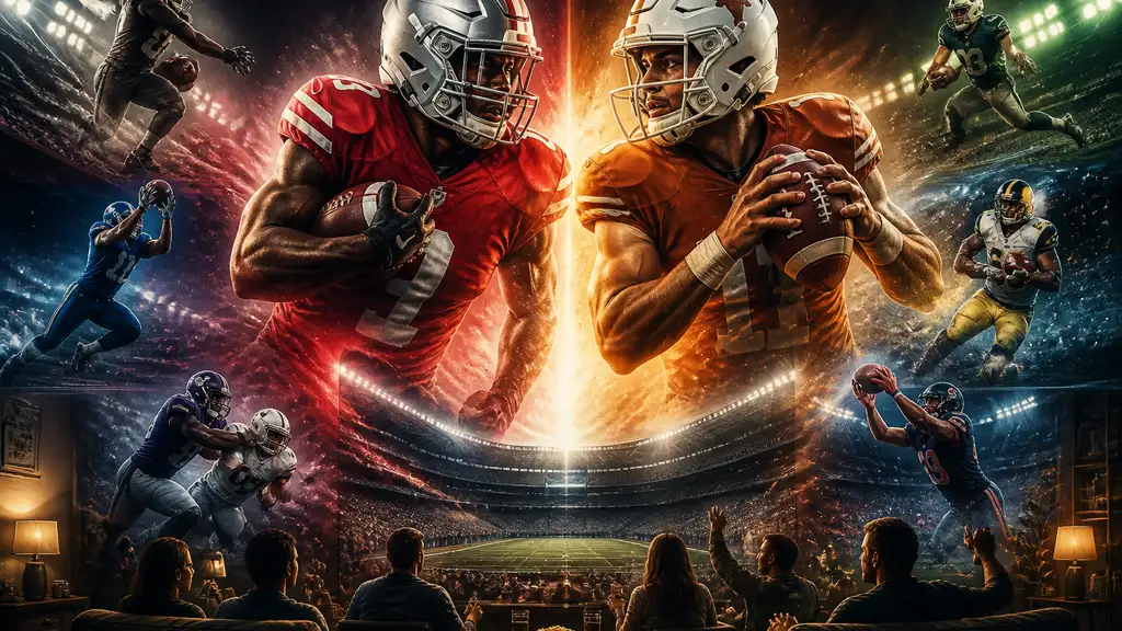 A football week worth clearing the calendar for: your September 9–14 TV guide cover