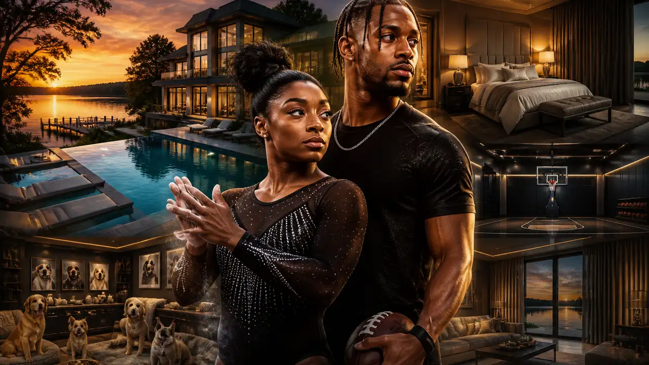 Inside Simone Biles and Jonathan Owens' Texas mansion: the hotel bedroom wins cover