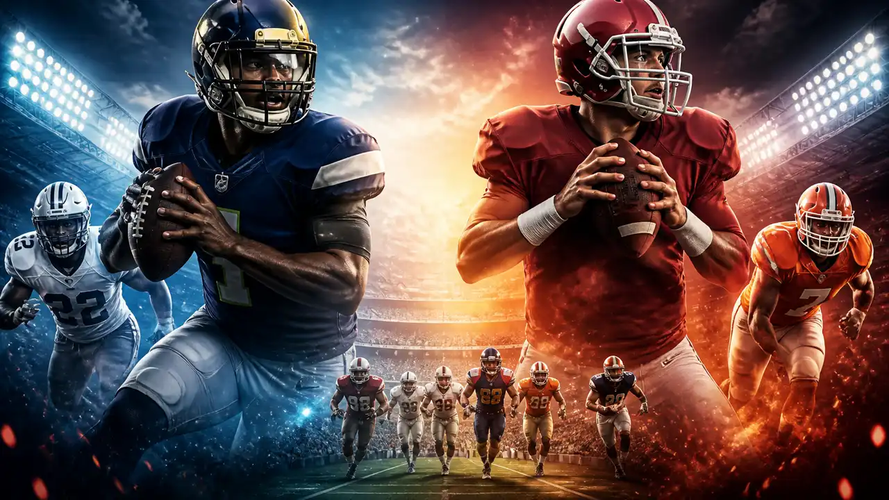 Football TV schedule: Sept. 17-21 kickoff times and channels cover