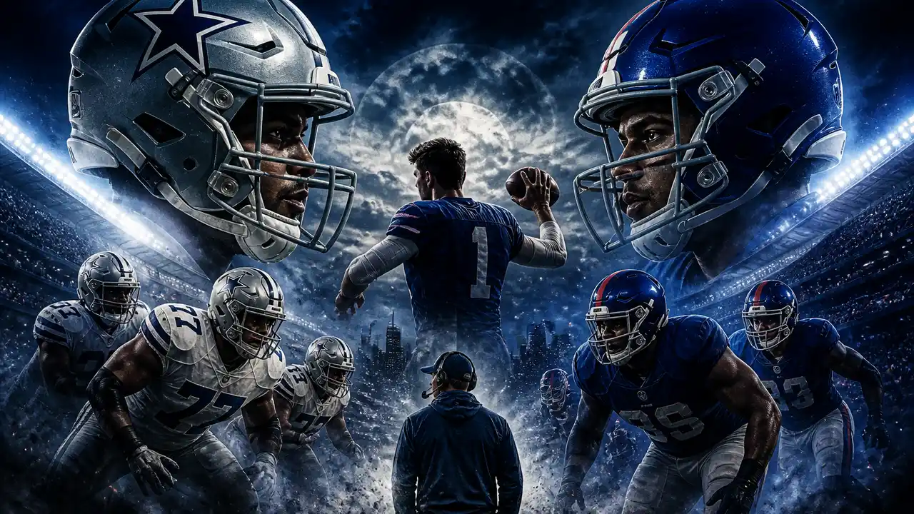 Cowboys–Giants tonight: Nabers active as Dallas tests its protection cover